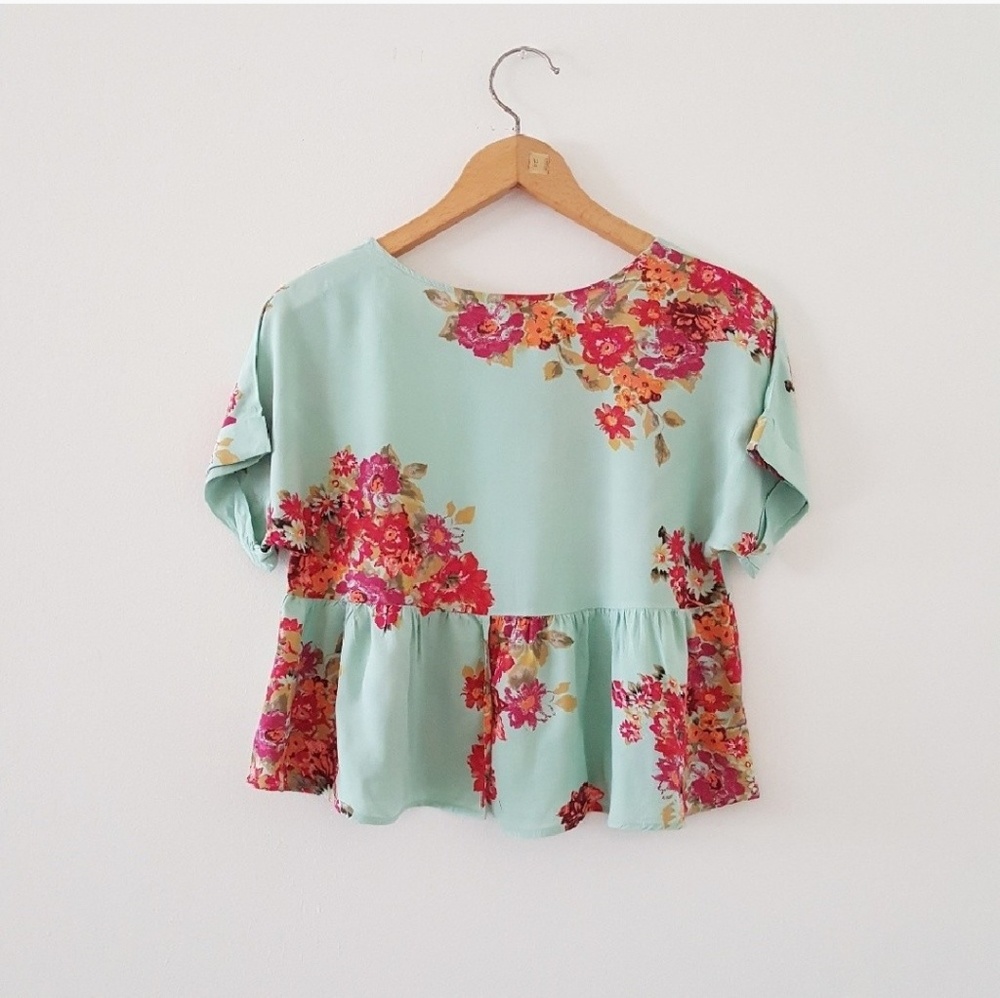 Floral Swing Top